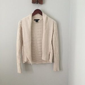 Calvin Klein cable knit cardigan sweater